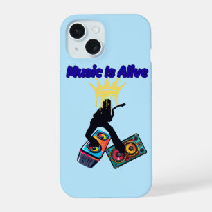 Music Is Alive iPhone 15 Case