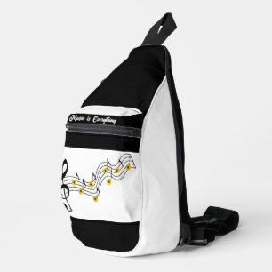 Music is everything sling bag