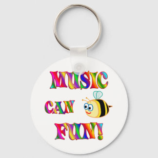 Music is Fun Key Ring
