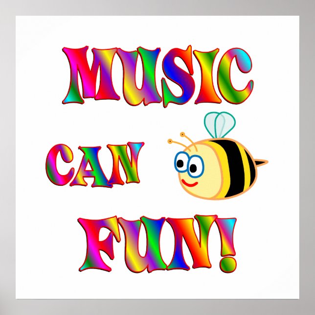 Music is Fun Poster (Front)