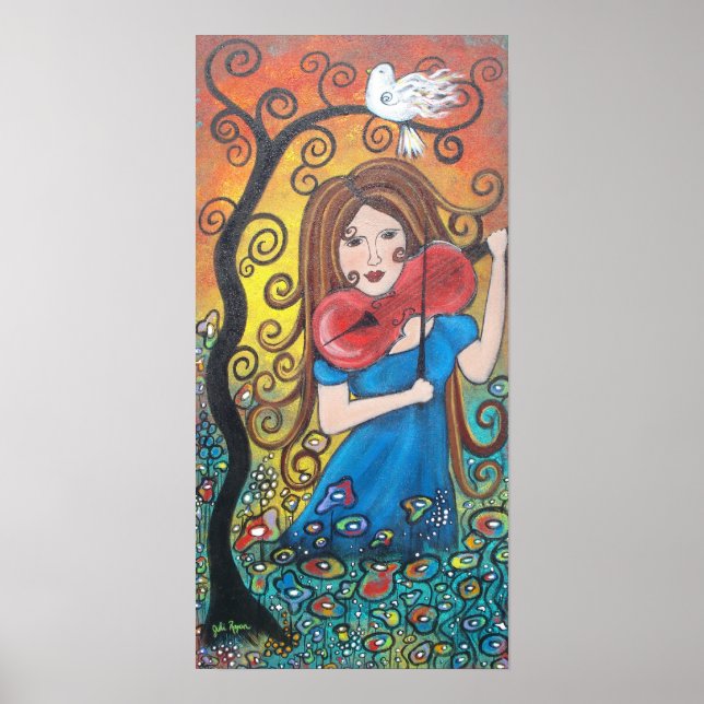 Music Is In Her Soul Poster (Front)