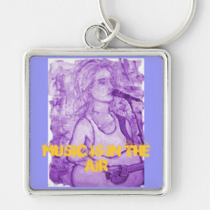 music is in the air key ring