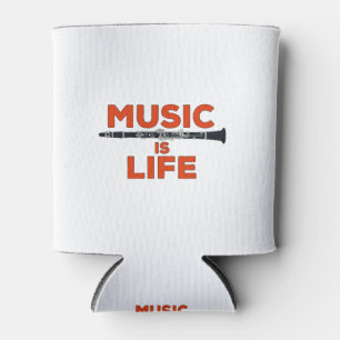 Music is Life Can Cooler