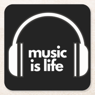 Music is Life Coaster