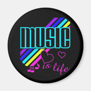 Music is life magnet