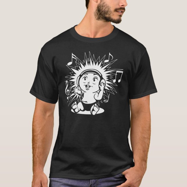Music is Life T-Shirt (Front)