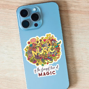 Music is Magic Customisable Quote Art