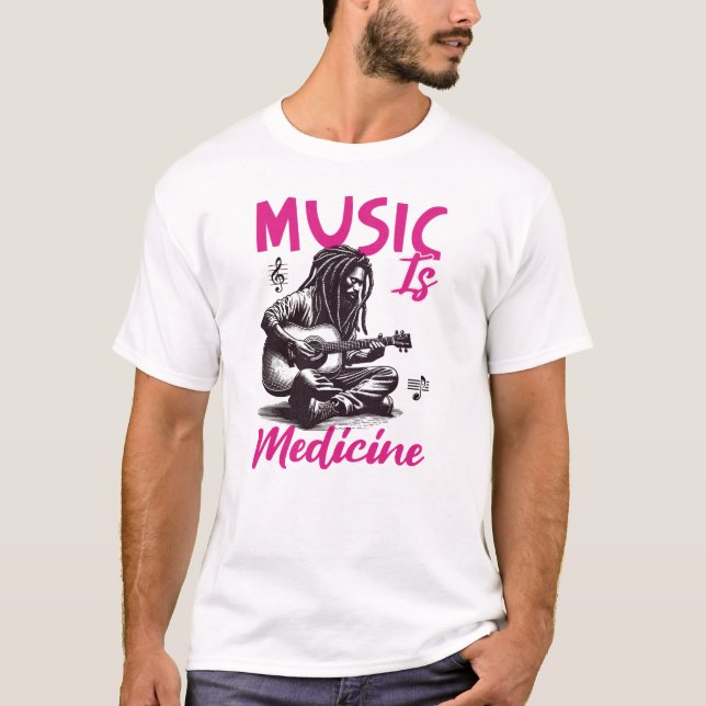 Music is medicine T-Shirt (Front)
