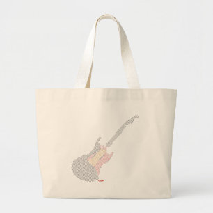 Music Is My Life Large Tote Bag