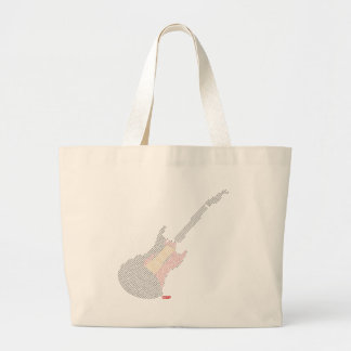 Music Is My Life Large Tote Bag