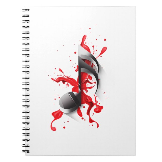 music is my life notebook (Front)