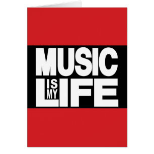 Music Is My Life Red
