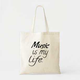 Music is My LIFE Tote Bag