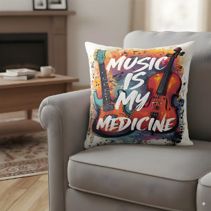 Music is my medicine cushion
