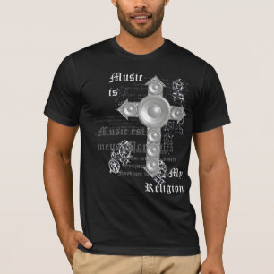 Music is my Religion (white) T-Shirt