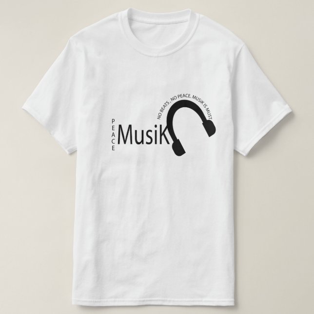 Music is My Therapy  T-Shirt (Design Front)