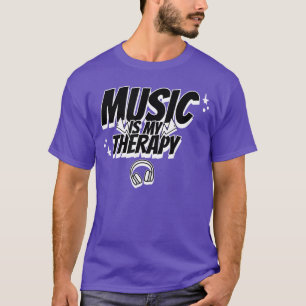 Music Is Myherapy Music Musicians Headphone Music  T-Shirt