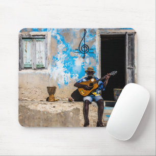Music is the medicine of the mind mouse pad