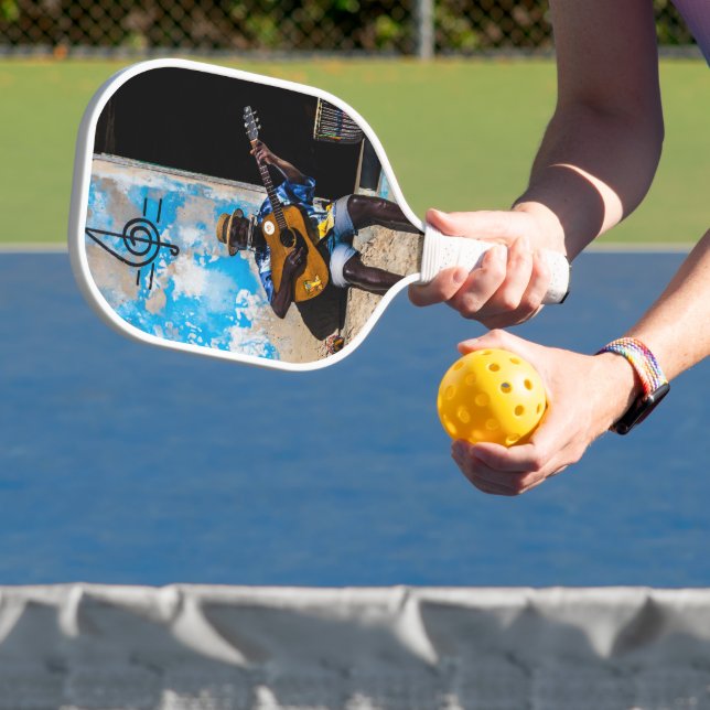 Music is the medicine of the mind pickleball paddle (Insitu)