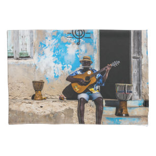 Music is the medicine of the mind pillowcase