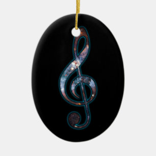 Music is Universal Ceramic Tree Decoration
