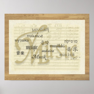Music Is Universal Language Poster