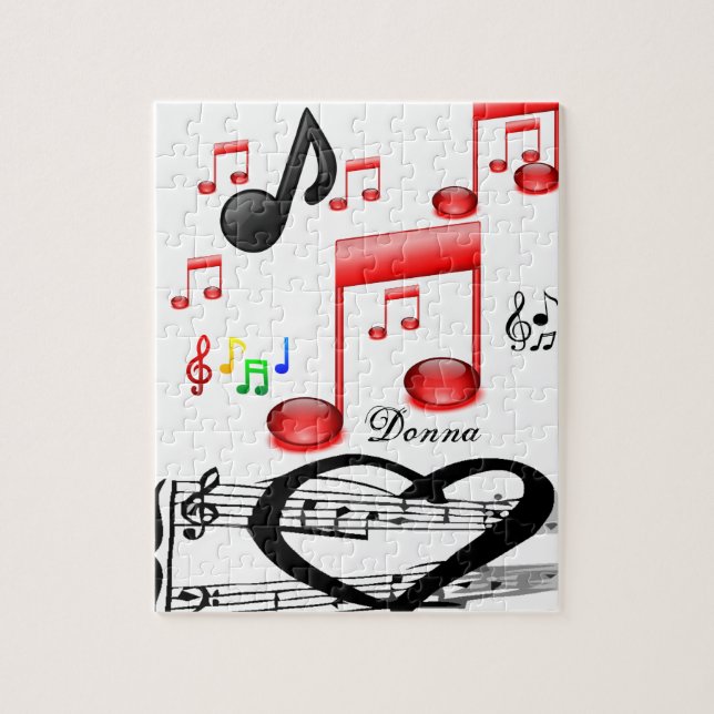 Music Jigsaw Puzzle (Vertical)