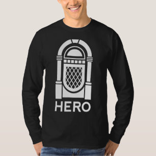 Music Jukebox Hero For Music Karaoke T-Shirt