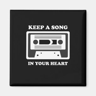Music Keep A Song In Your Heart Magnet