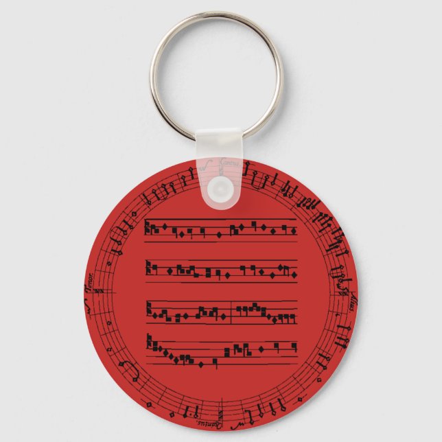 Music Key Ring (Front)