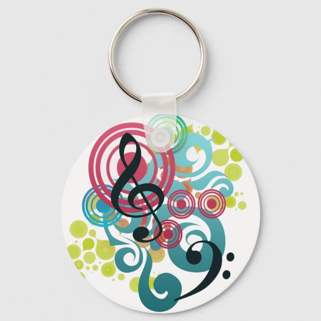 Music Key Ring (Front)