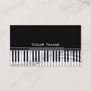 music keys business card
