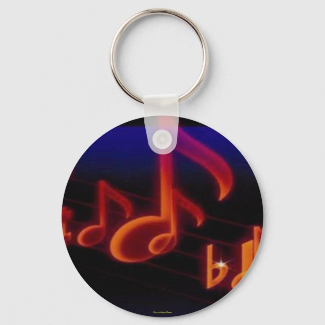 Music Keys Keychain (Front)