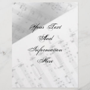 Music Keys Letterhead