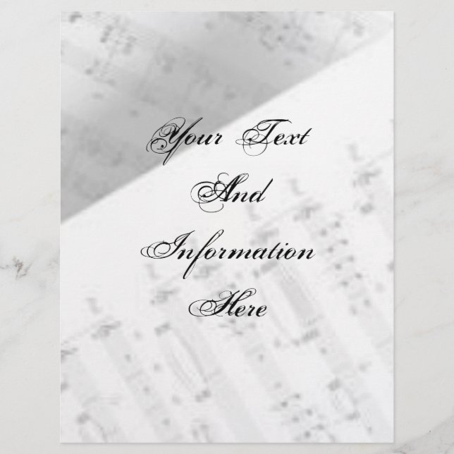 Music Keys Letterhead (Front)