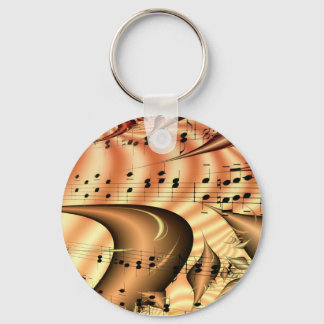 Music Keys Notes World Destiny Art Digital Key Ring