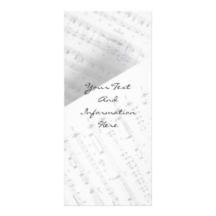 Music Keys Rack Card