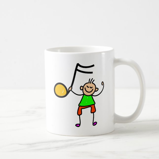 Music Kid Coffee Mug (Right)