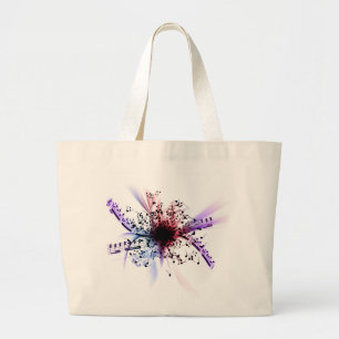 Music Large Tote Bag