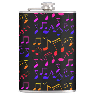 music-lesson,notes hip flask