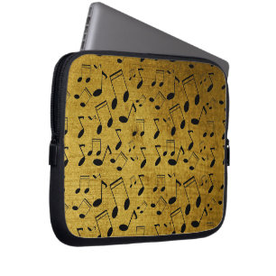 music-lesson,notes laptop sleeve