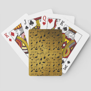music-lesson,notes playing cards