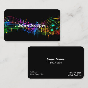 Music Lessons Business Card