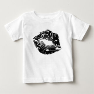 Music Lips Baby T-Shirt