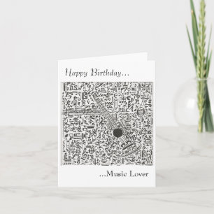 Music Lover Card