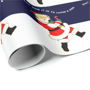 Music Lover Christmas Gift Wrapping Paper