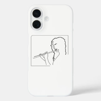 Music Lover, Flute Player,  iPhone 16 Case