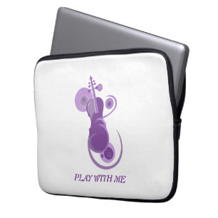 MUSIC LOVER GIFT GUTAR BIRTHDAY ANNIVERSARY  LAPTOP SLEEVE