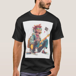 Music Lover Guitar Player T-Shirt Design