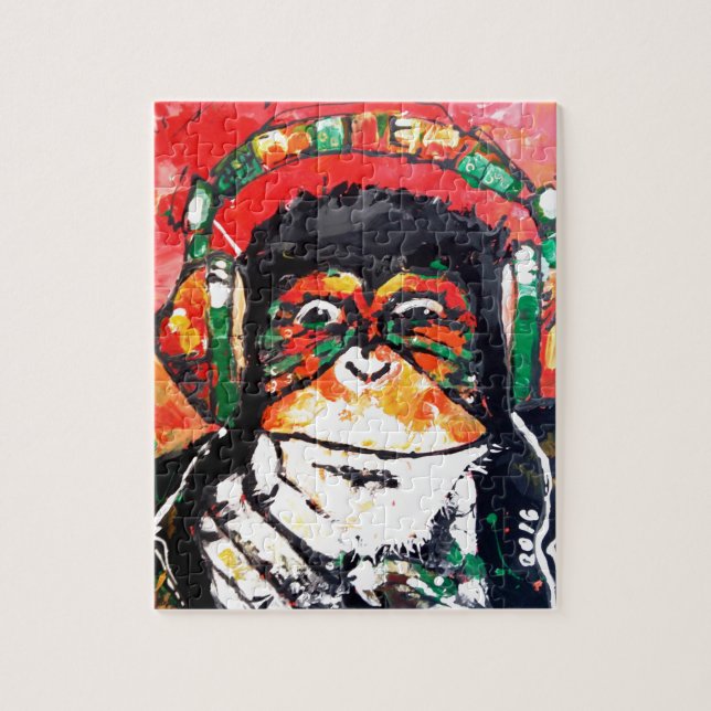 Music lover jigsaw puzzle (Vertical)